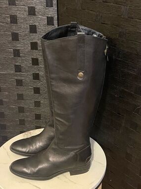 Sam Edelman Boots 7.5 wide & wide Calf Vintage High Boot statement piece